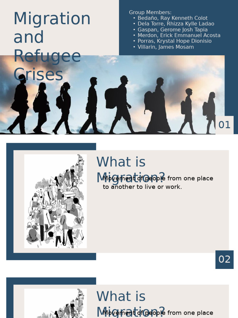 Understanding Migration and Refugee Crises | PDF | Human Migration ...