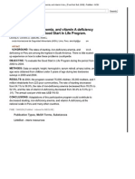 Imprimir - Decreasing Stunting, Anemia, and Vitamin A De... (Food Nutr Bull. 2009) - PubMed - NCBI
