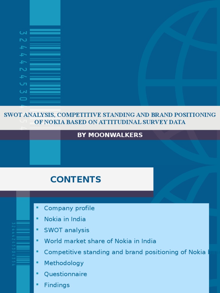 Nokia SWOT Analysis and Brand Positioning | PDF | Nokia | Brand