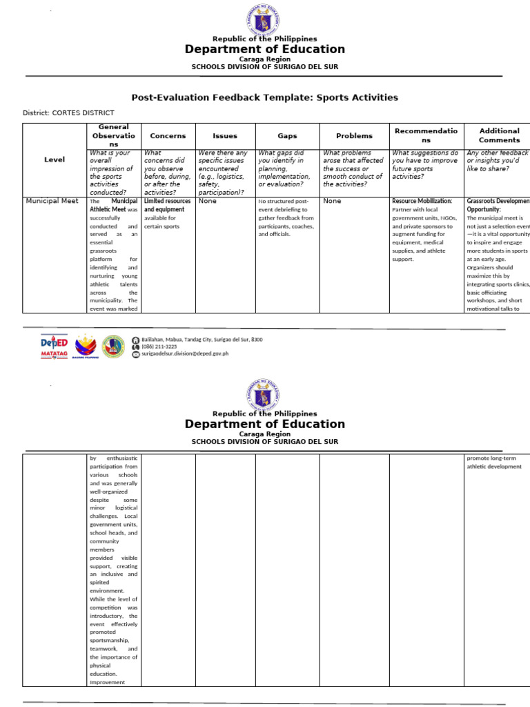 CIGP Sports | PDF