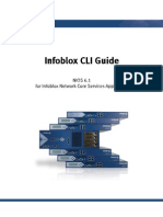 Infoblox CLI Guide: NIOS 6.1 For Infoblox Network Core Services Appliances