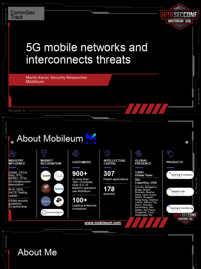 5G Interconnect Security Threats Analysis | PDF | Ip Multimedia ...