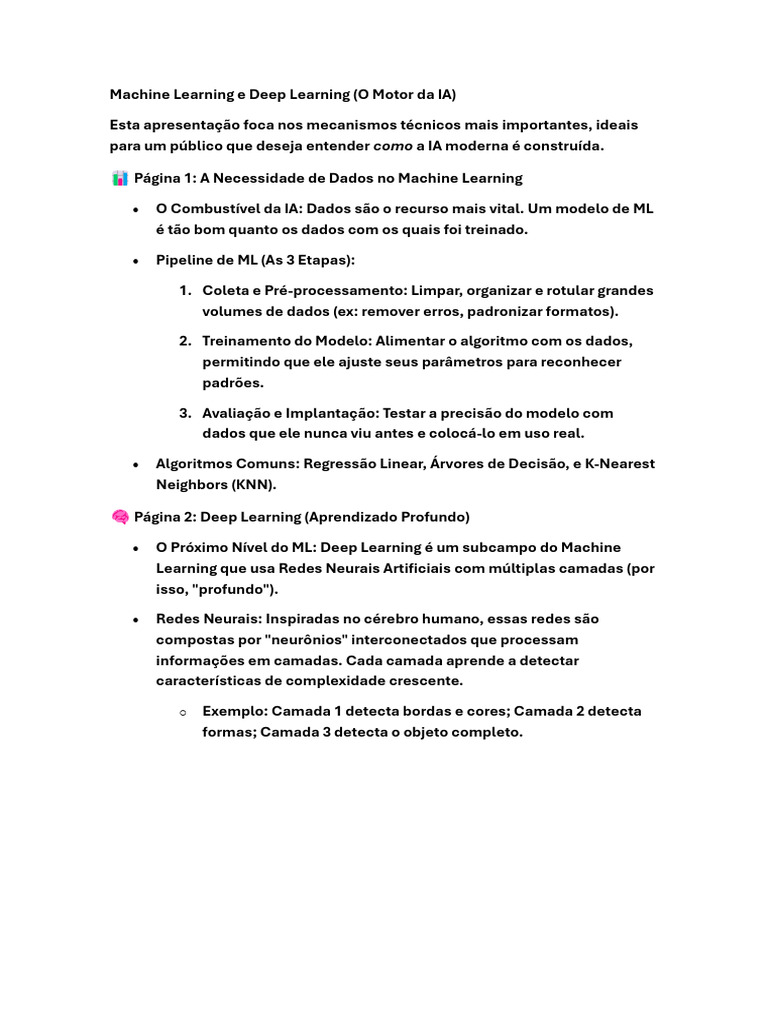 Fundamentos de Machine Learning e Deep Learning | PDF | Aprendizagem ...
