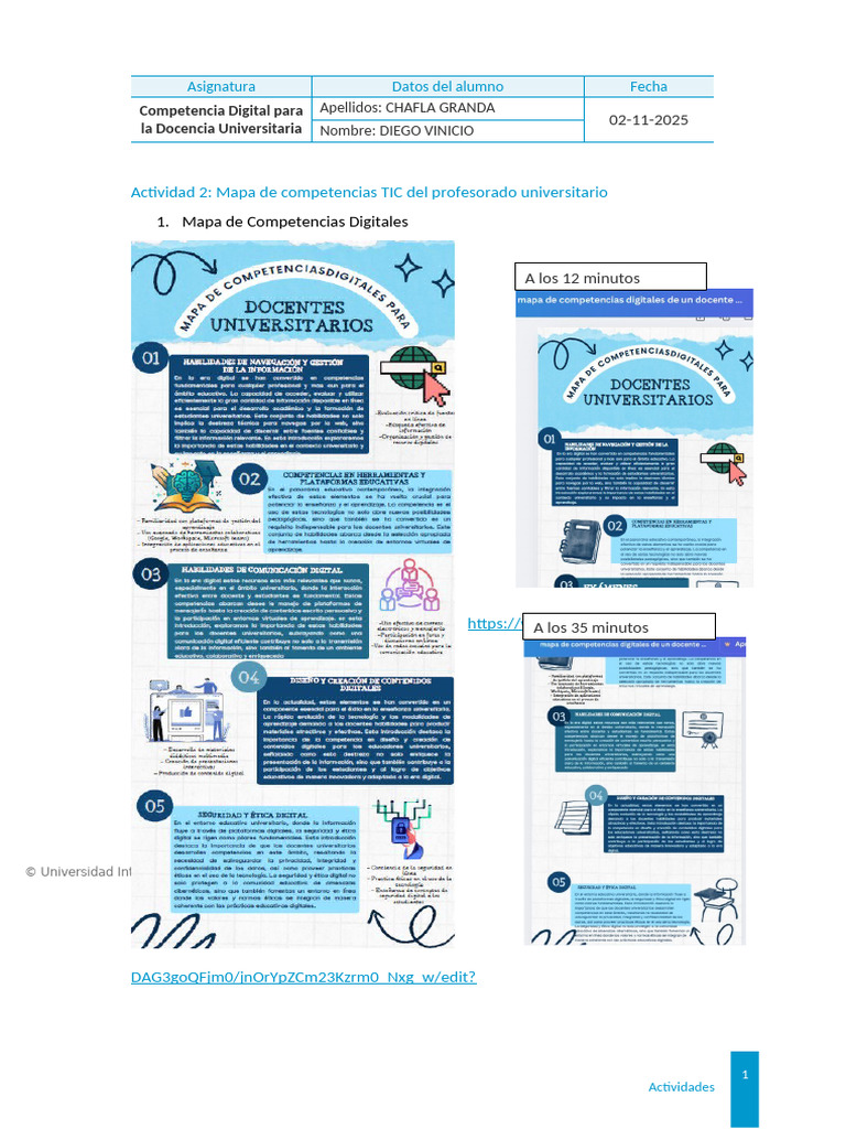 Mapa de Competencias Digitales Docentes | PDF | Enseñando | Maestros