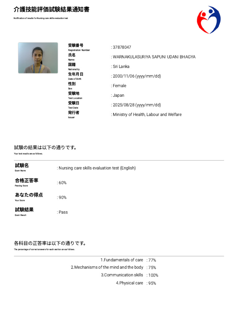 Prometric - Report View | PDF