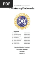 Makalah Geostrategi