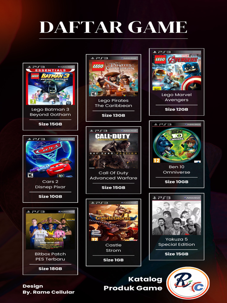 Daftar Game | PDF