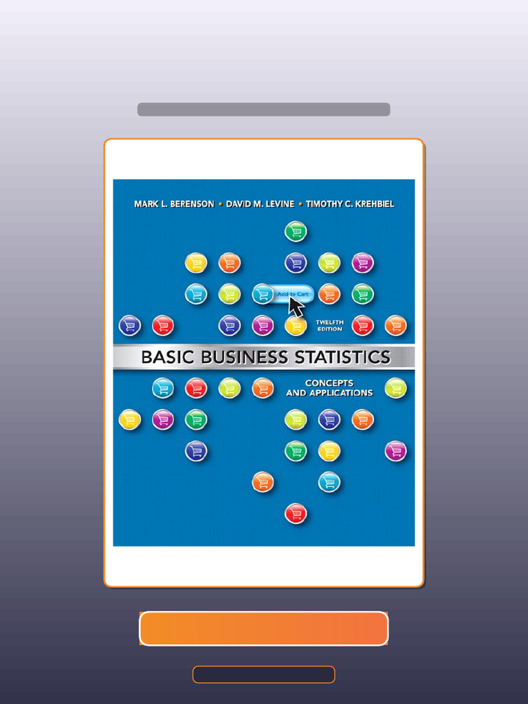 Ultimate Bundle Basic Business Statistics 12th Edition by Mark L Berenson Ebook and TestBank ...