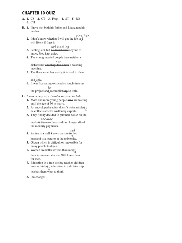 Answers | PDF