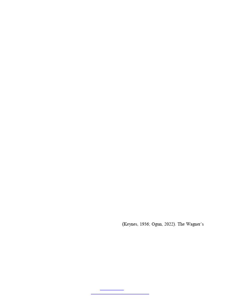 Government Expenditure and Economic Growth Nexus in Nigeria The Role of ...