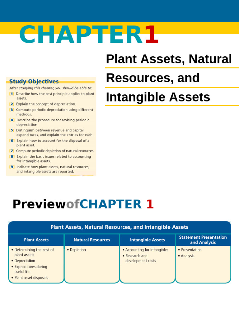 Chapter 1 | PDF | Depreciation | Book Value
