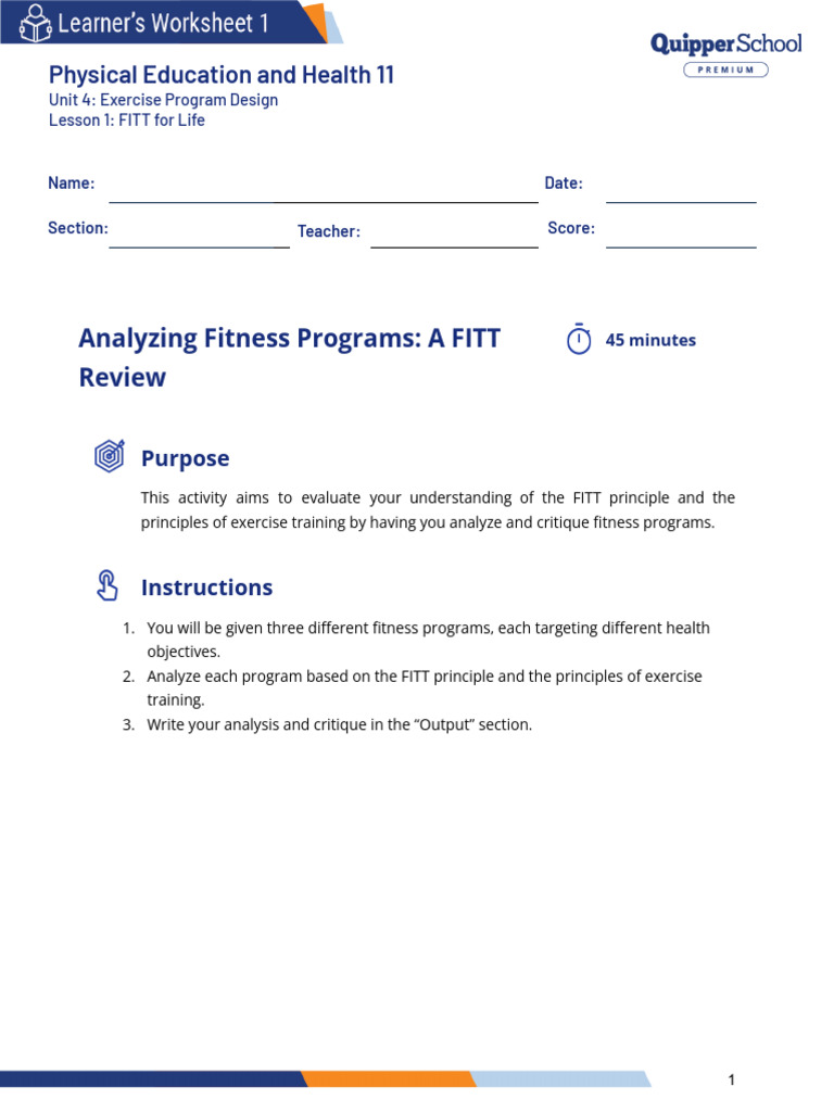 Print 1 | PDF | Strength Training | Physical Fitness
