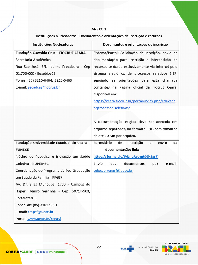 Documentos Complementares | PDF