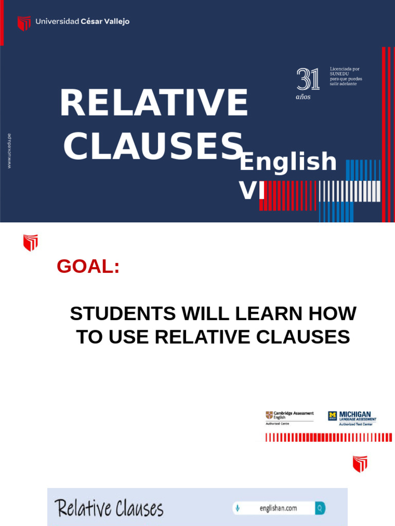 Mastering Relative Clauses in English | PDF