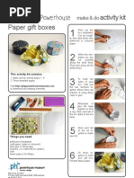 Paper Gift Boxes: Activity Kit