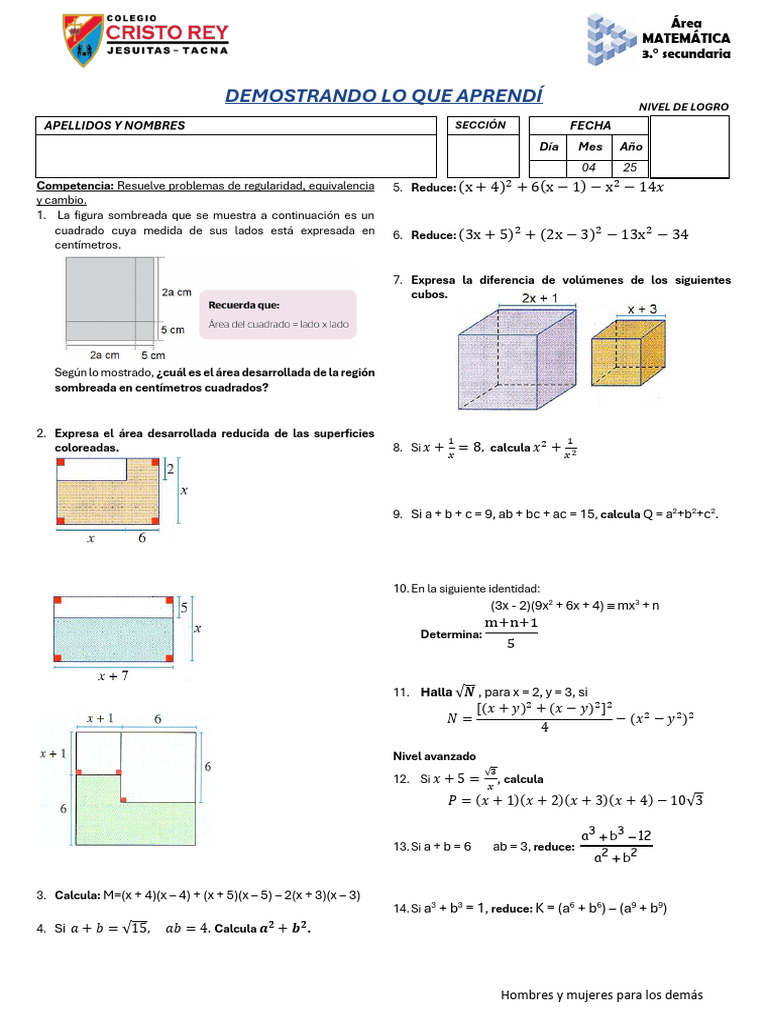 Problemas de Matemáticas para Secundaria | PDF