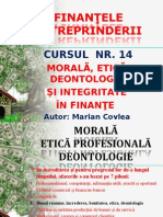 Curs 14 Morala Etica Deontologie