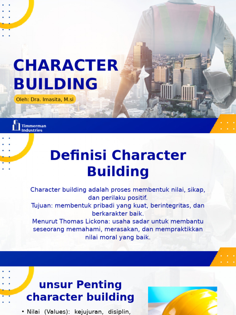 Character Building | PDF