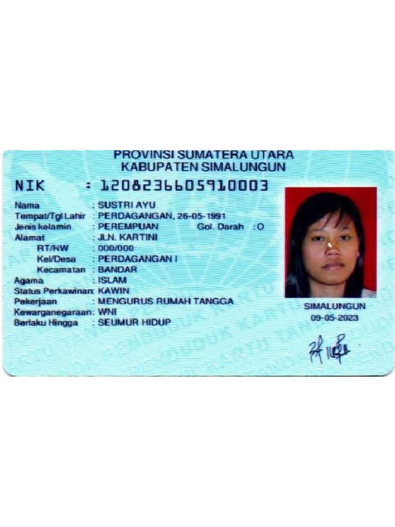 KTP Ayu | PDF