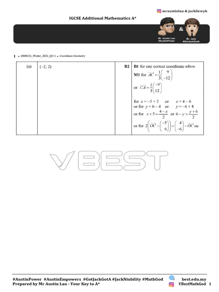 IGCSE-Addmaths-Y11-Topics-Revision-Answer-Set-2 | PDF | Mathematics ...