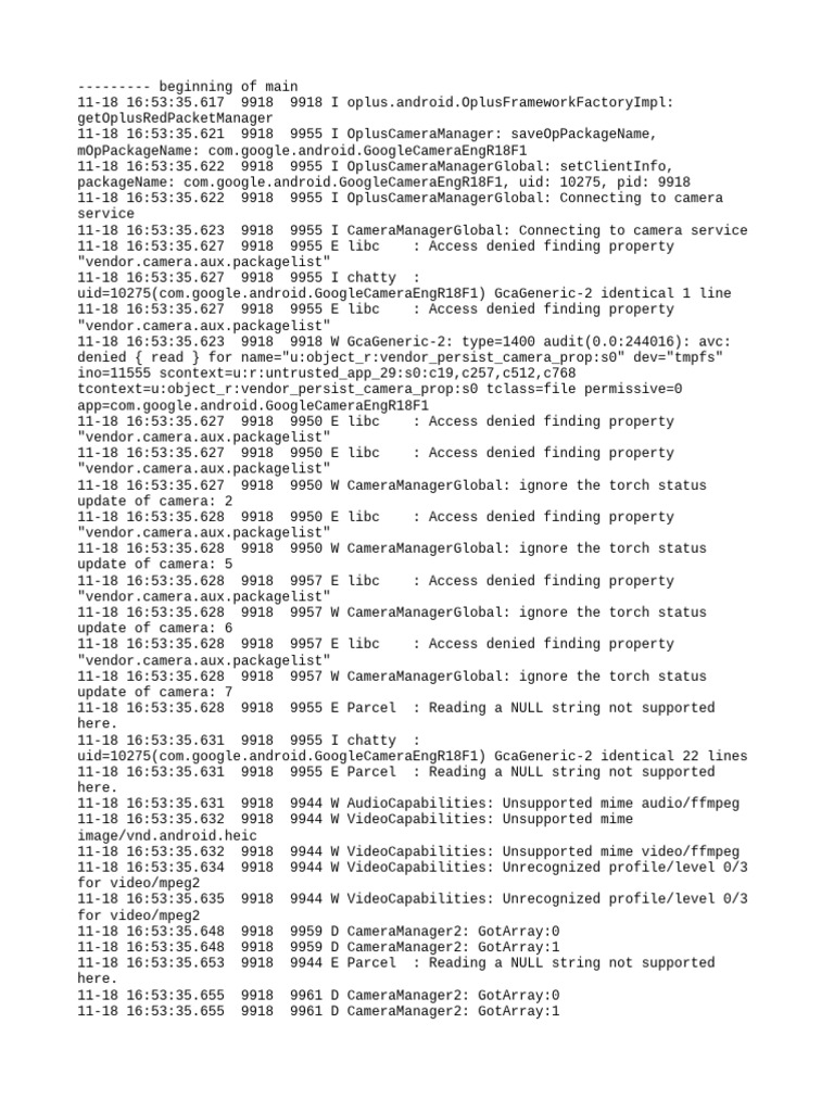 Log Cat 1763459615528 | PDF | Computing | Computer Engineering