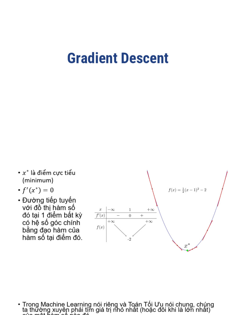 Lecture 8 - Gradient Descent | PDF