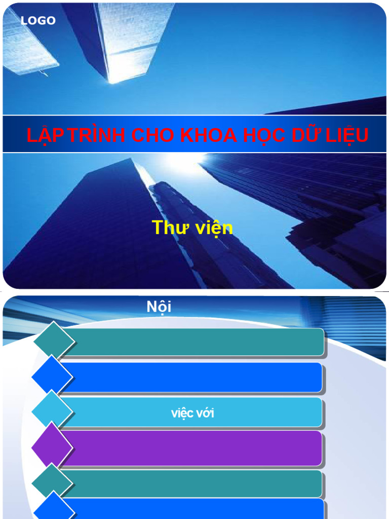 Lecture 2 - 9. Thu Vien Pandas | PDF