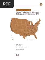 Sexual Victimization Reported by Former State Prisoners, 2008