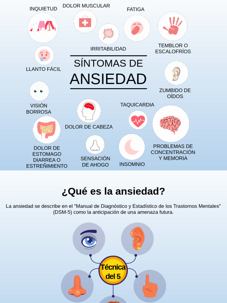Síntomas y Tipos de Ansiedad | PDF | Ansiedad | Trastorno de ansiedad