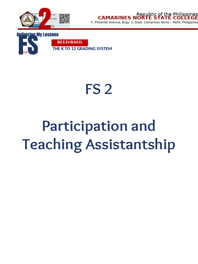 FS-2-Ep-11 | PDF | Learning | Distance Education