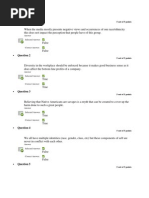 Exam One Diversity Workplace