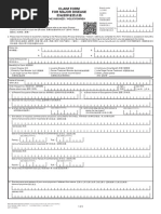 AXA Hospitalization Claim Form | PDF | Insurance | Patient