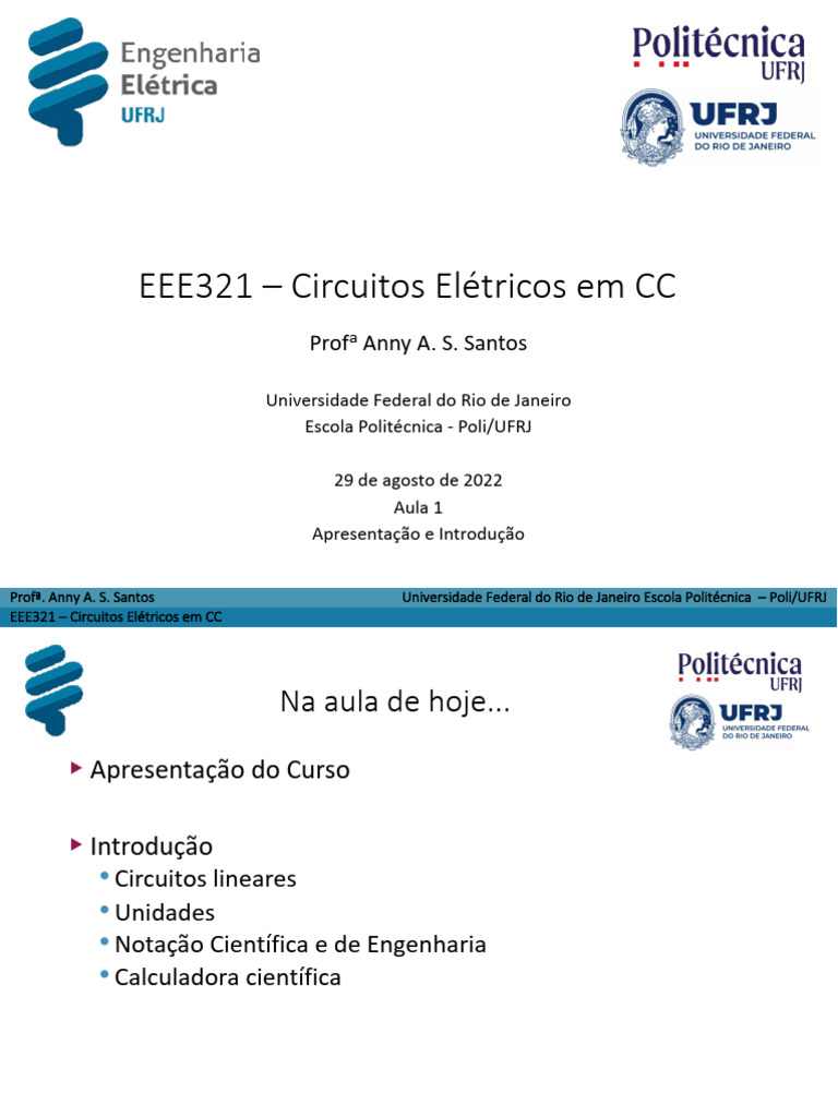 Introdução a Circuitos Elétricos CC | PDF | Rede elétrica | Eletricidade