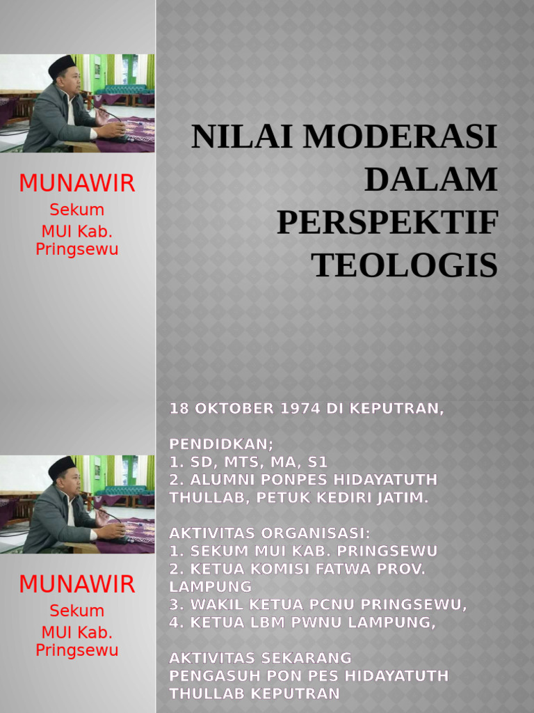 KONSEP Moderasi | PDF