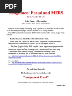 Download Assignment Fraud and MERS by Jeff Wilner SN95118604 doc pdf