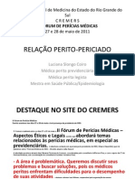 Fórum discute perícias médicas previdenciárias