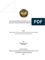 Skripsi: Pengaruh Penerapan Pendekatan SAVI Bervisi SETS Pada Pencapaian Kompetensi Terkait Reaksi Redoks