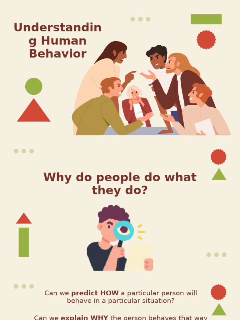 Factors Influencing Human Behavior | PDF | Affect (Psychology ...