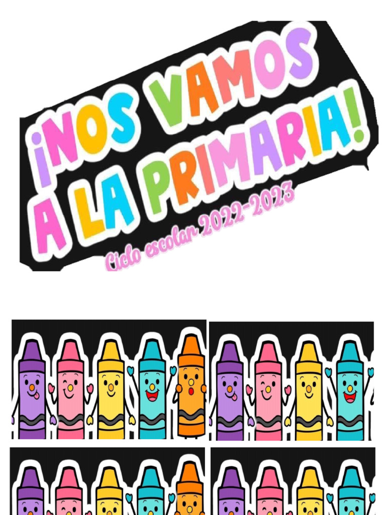 Nos Vamos A La Primaria | PDF