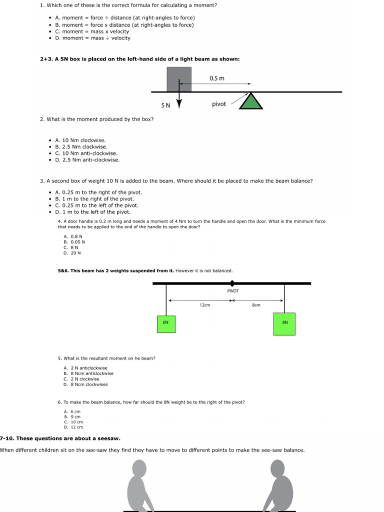 Moment | PDF