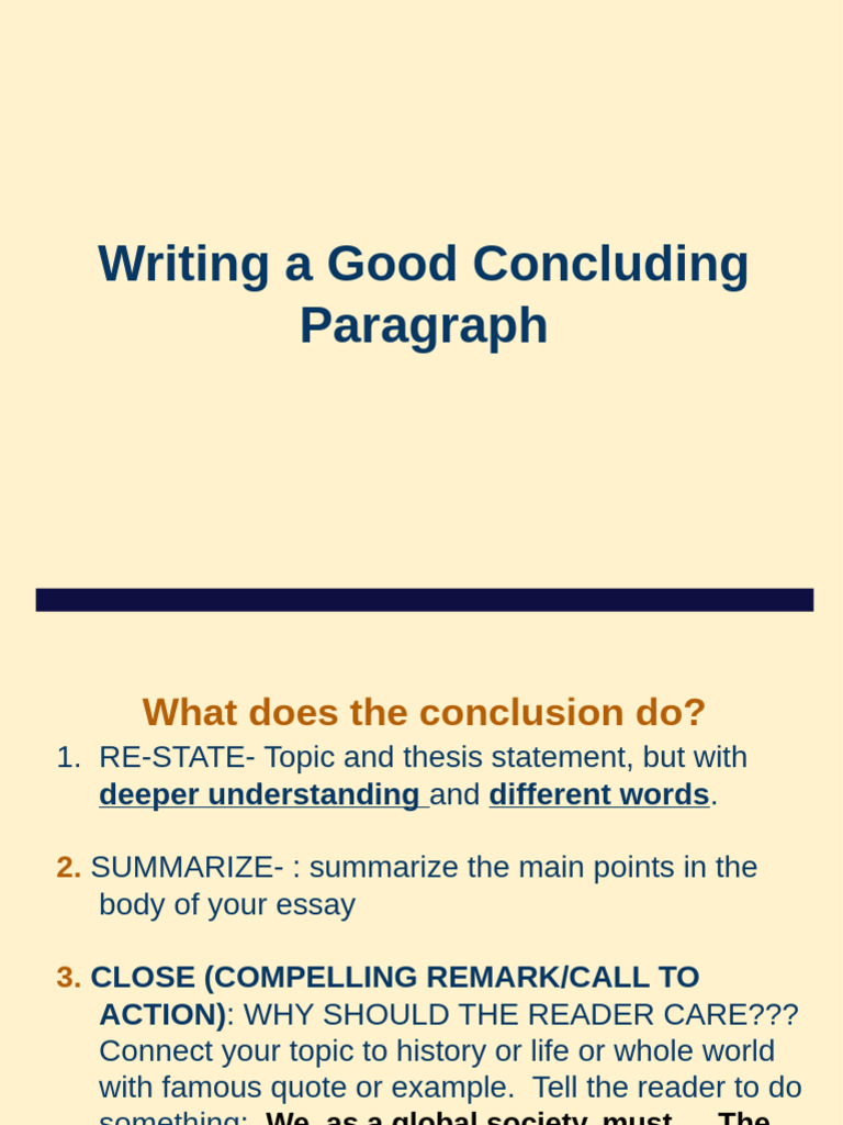 WritingEssays Conclusion | PDF | Essays