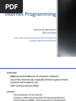 Web Fundamentals: Internet & Networks | PDF | World Wide Web | Internet ...
