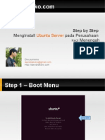 Step by Step Install Ubuntu Server