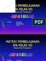 Materi Pembelajaran Ipa Kelas Vii Besaran Dan Pengukuran