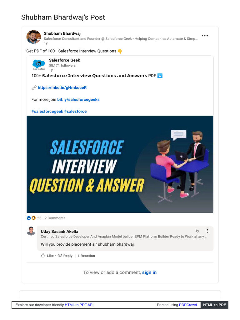 Www Linkedin Com Posts Digitalbhardwaj Get PDF of 100 Salesf | PDF