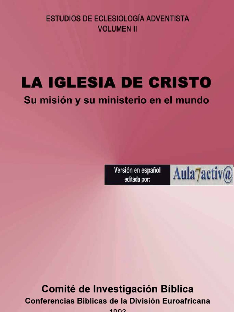 La Iglesia de Cristo | PDF | Iglesia Católica | Cristo (título)