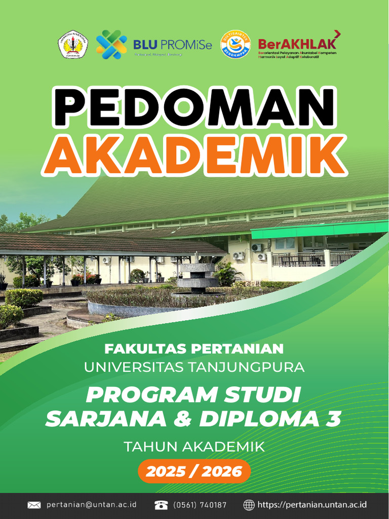 Pedoman Akademik Faperta UNTAN 2025/2026 | PDF