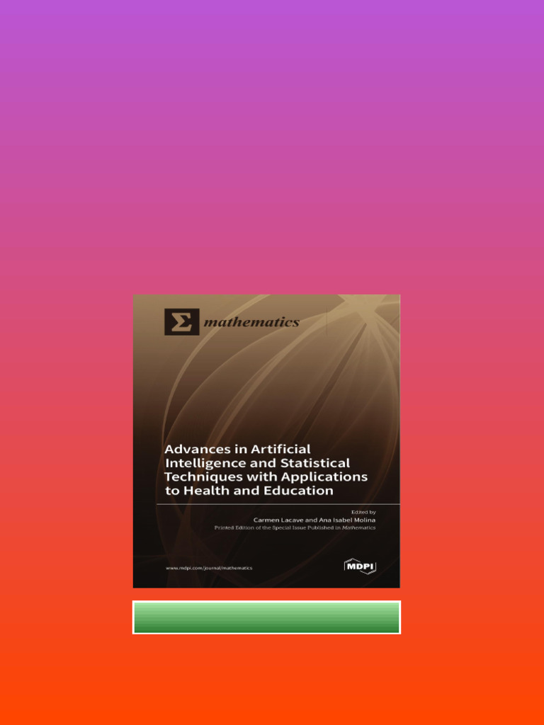 Advances In Artificial Intelligence And Statistical Techniques With ...