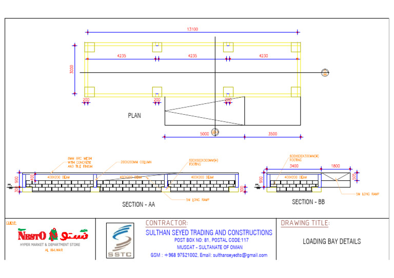 Hypermarket Loading Bay Details | PDF