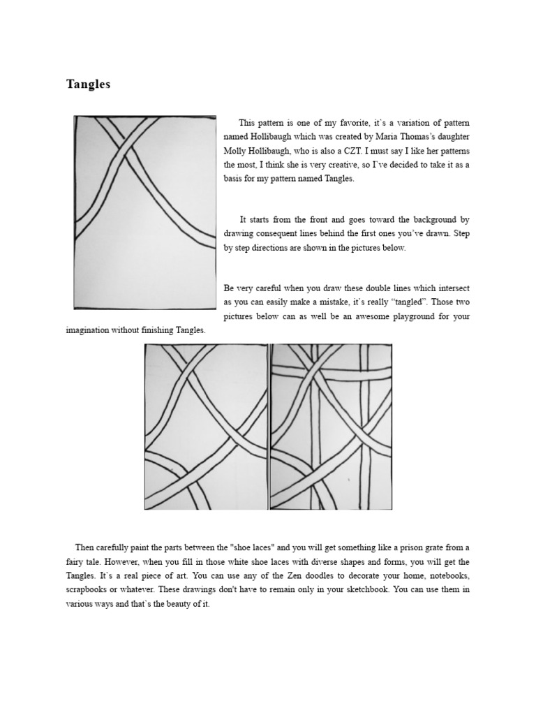 How To Draw Zen Pattern | PDF